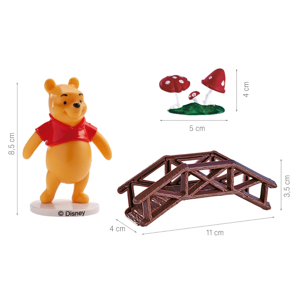 Décoration de gâteau - Winnie l'ourson