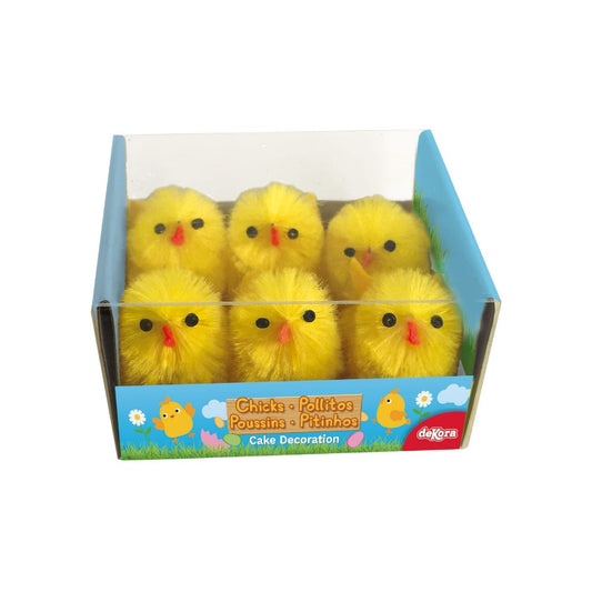 Poussins jaune de Pâques (6pcs)