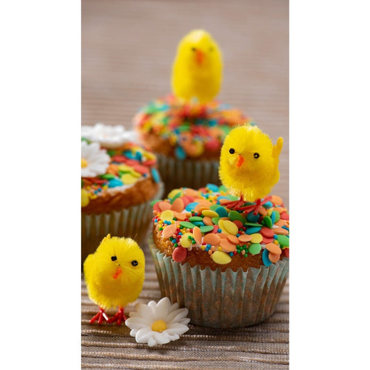 Poussins jaune de Pâques (6pcs)