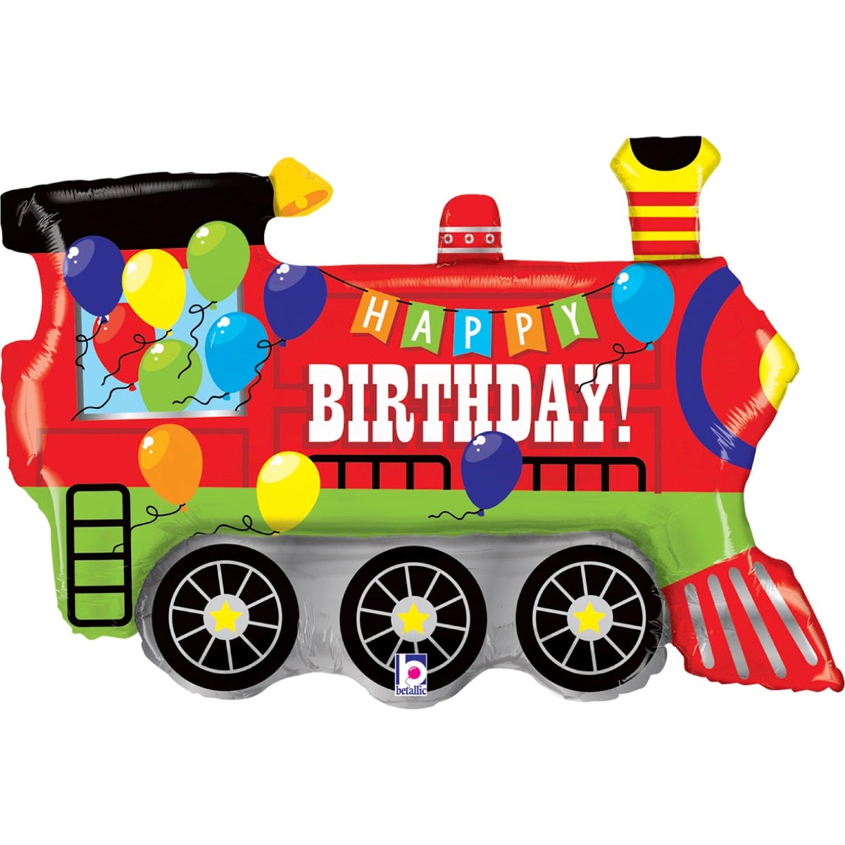 Ballon Alu - Train (94cm)
