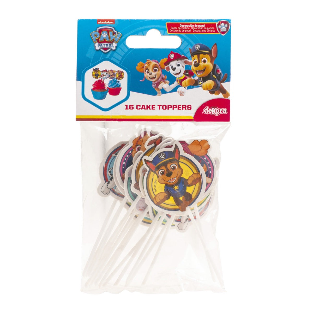 Cake Topper - Pat'Patrouille (16pcs)