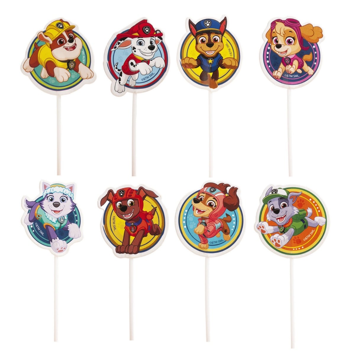 Cake Topper - Pat'Patrouille (16pcs)
