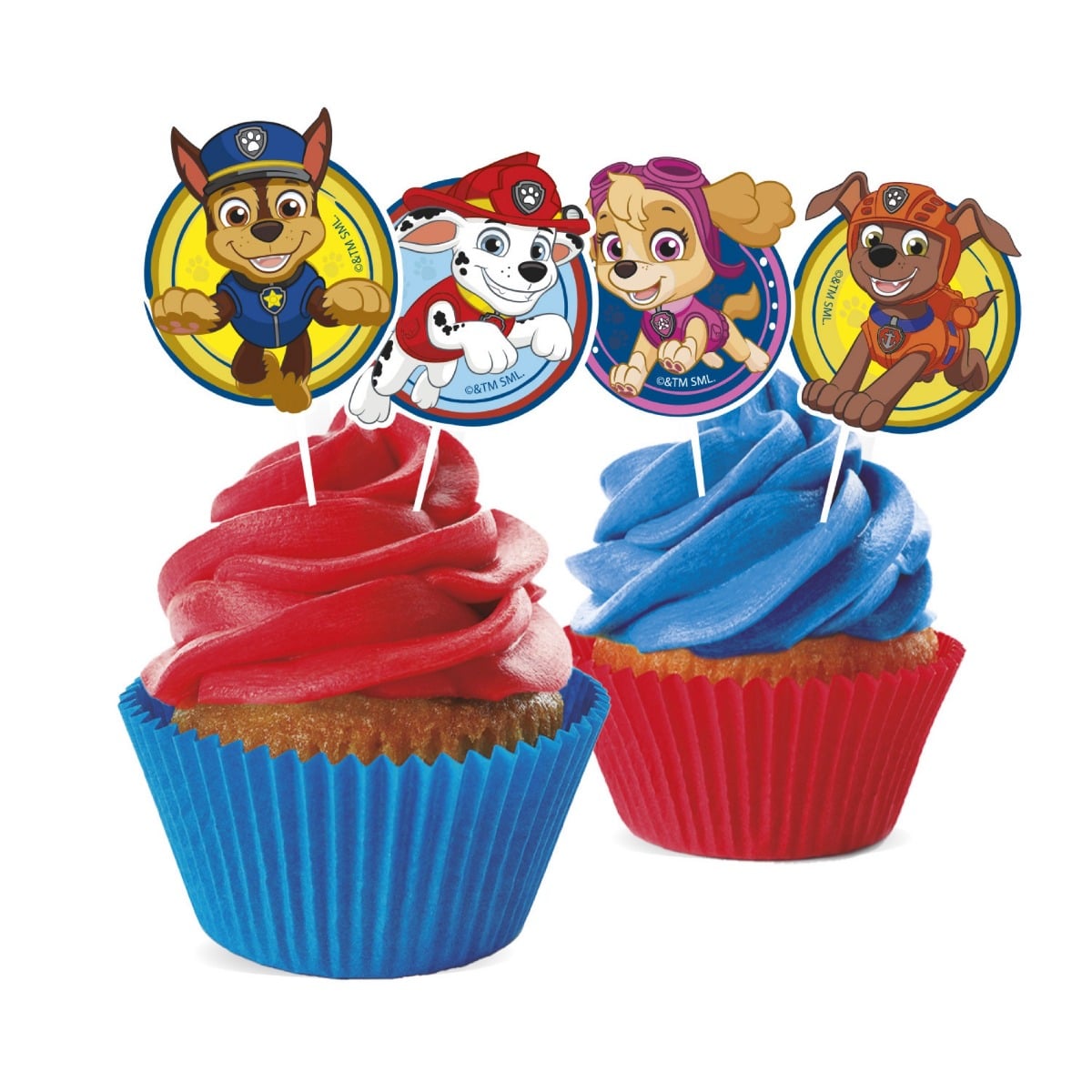Cake Topper - Pat'Patrouille (16pcs)