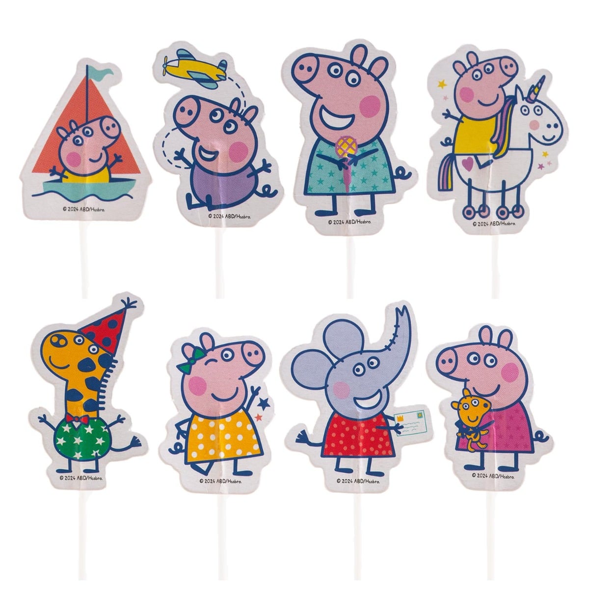 Décorations en papier - Peppa Pig 16 pcs