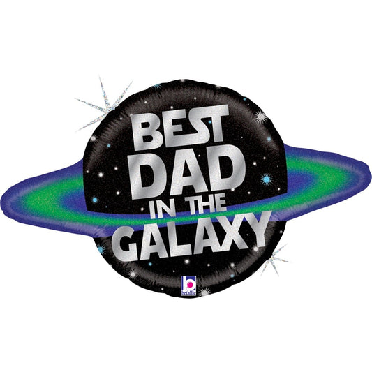 Ballon alu - Best dad in the Galaxy