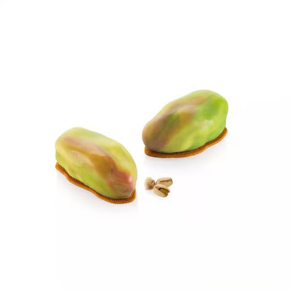 Silikomart Moule Pistacchio 120 en silicone avec découpoir (6 empreintes)