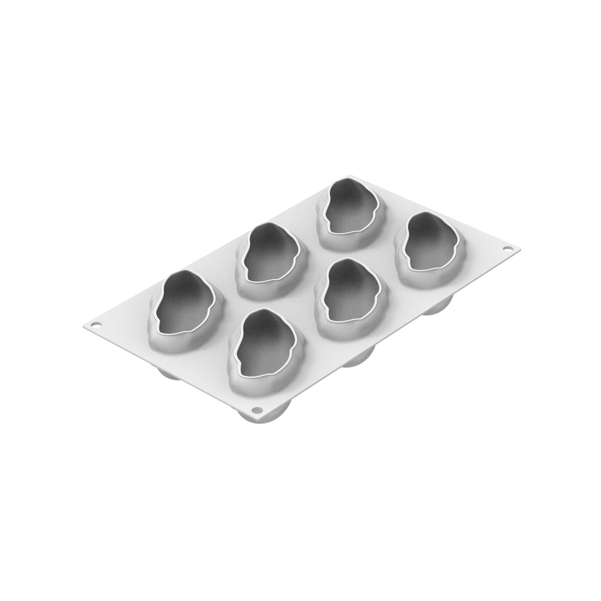 Moule Pistacchio 120 en silicone avec découpoir (6 empreintes)