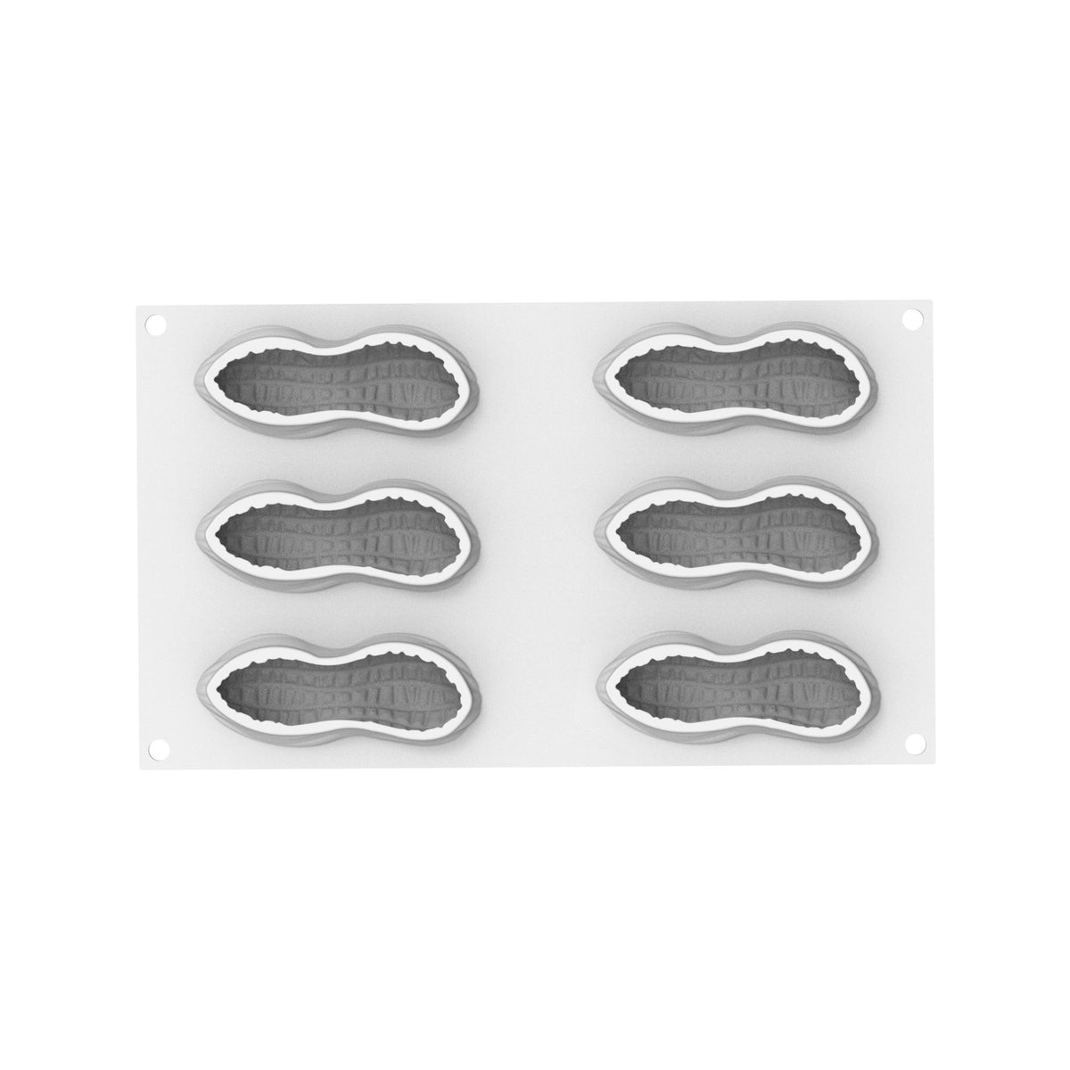 Silikonform Arachide 100 mit Ausstecher (6 Mulden)