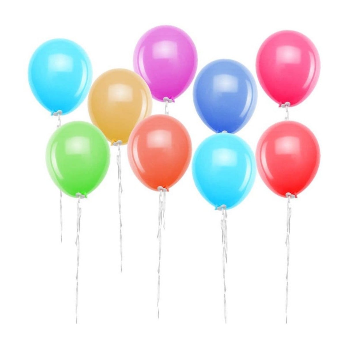 Ficelles avec attache pour ballon (50pcs)