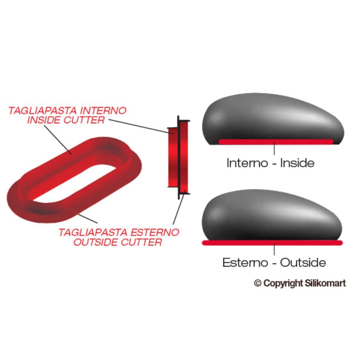 Moule en silicone - Pillow 80