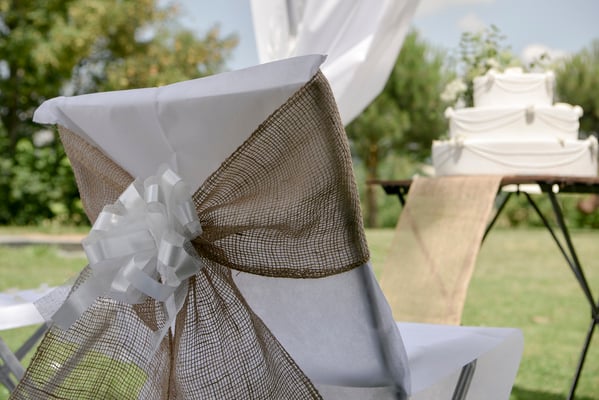 Chemin de table en Jute Naturelle