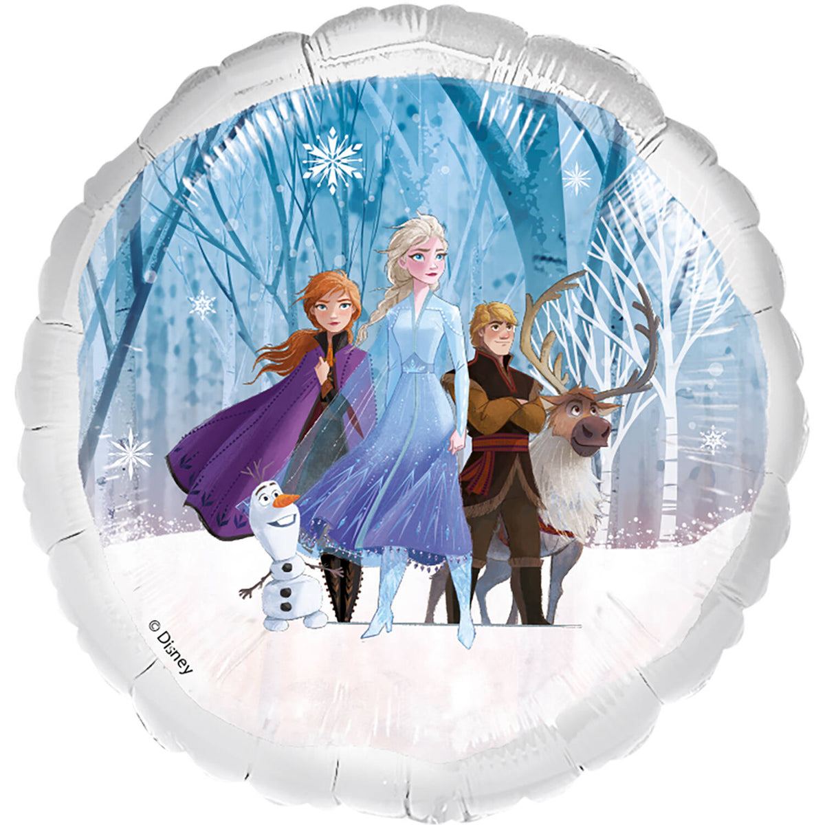Ballon Alu La Reine des Neiges - 45cm