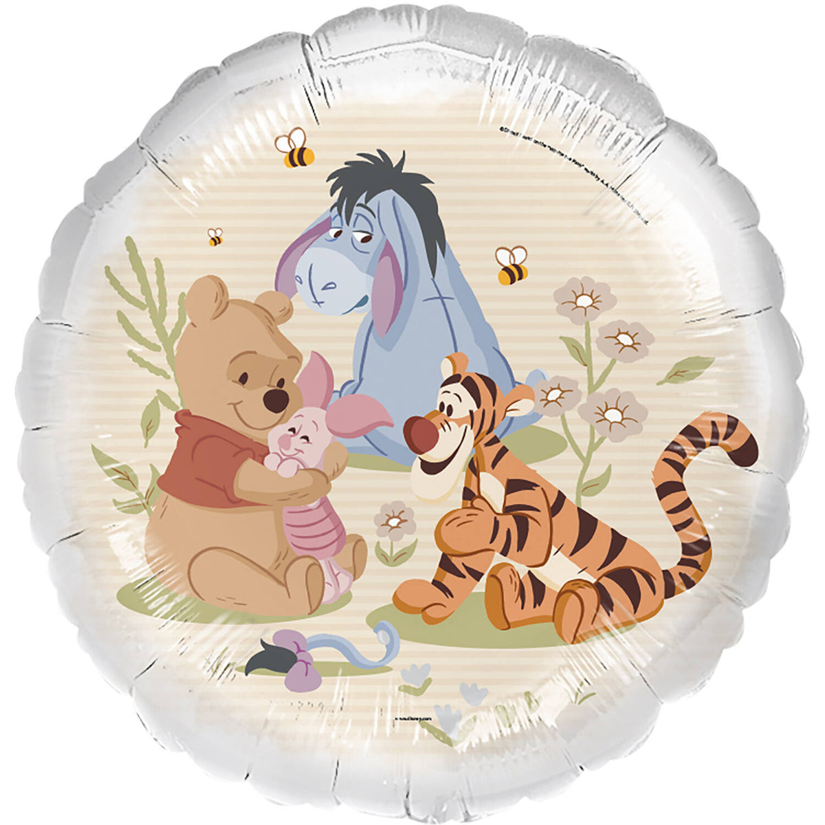 Ballon Alu Winnie l'Ourson et ses amis - 45cm