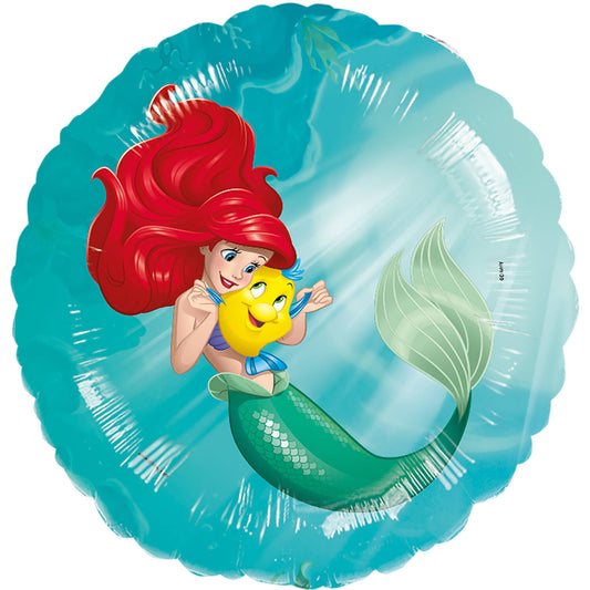 Ballon Alu Ariel la Petite Sirène - 45cm