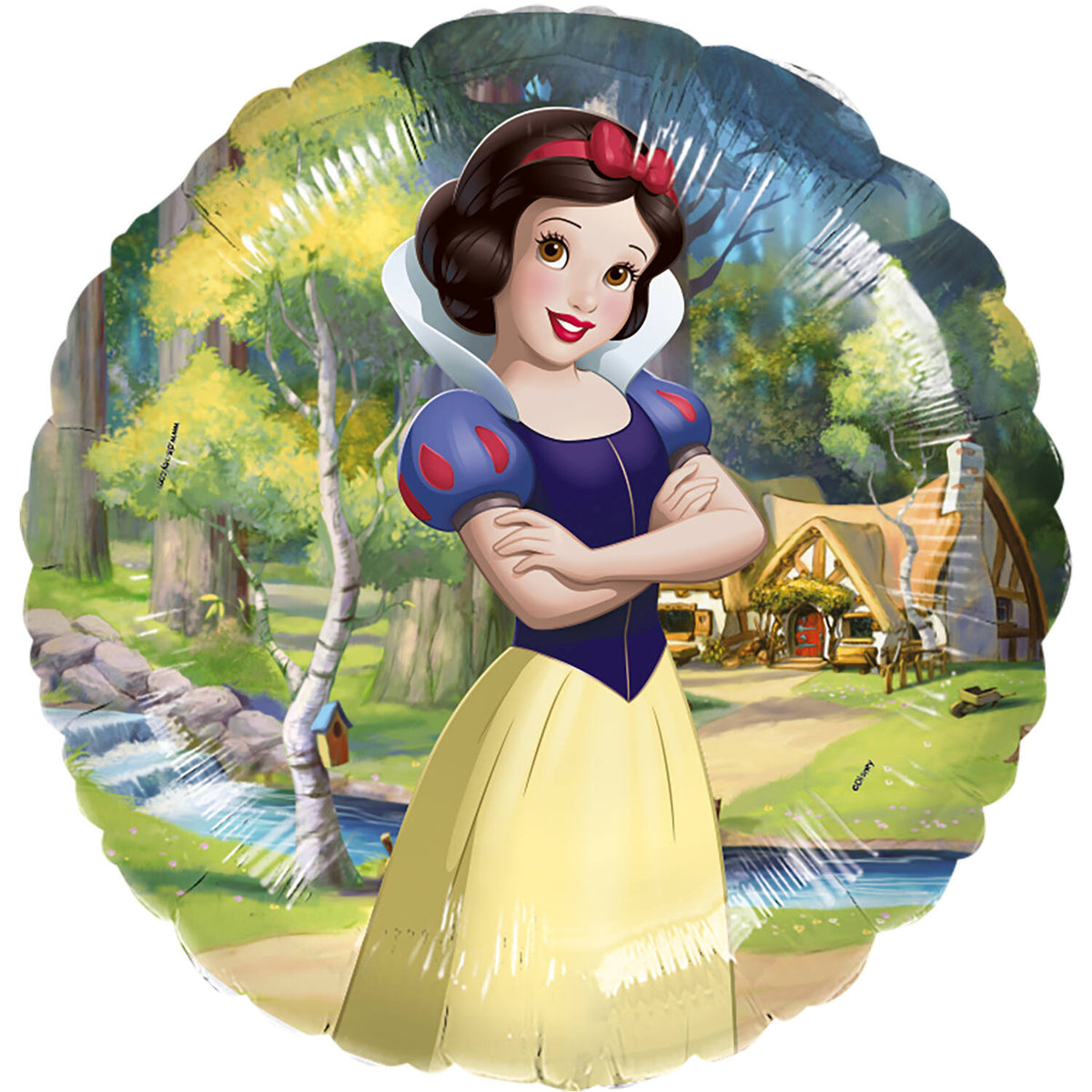 Ballon Alu Blanche-Neige - 45cm