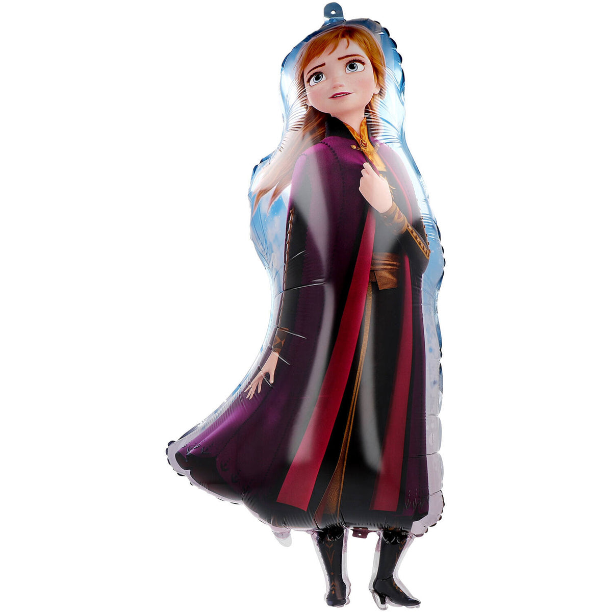 Ballon Alu forme Anna la Reine des Neiges