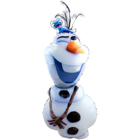 Ballon Alu forme Olaf la Reine des Neiges