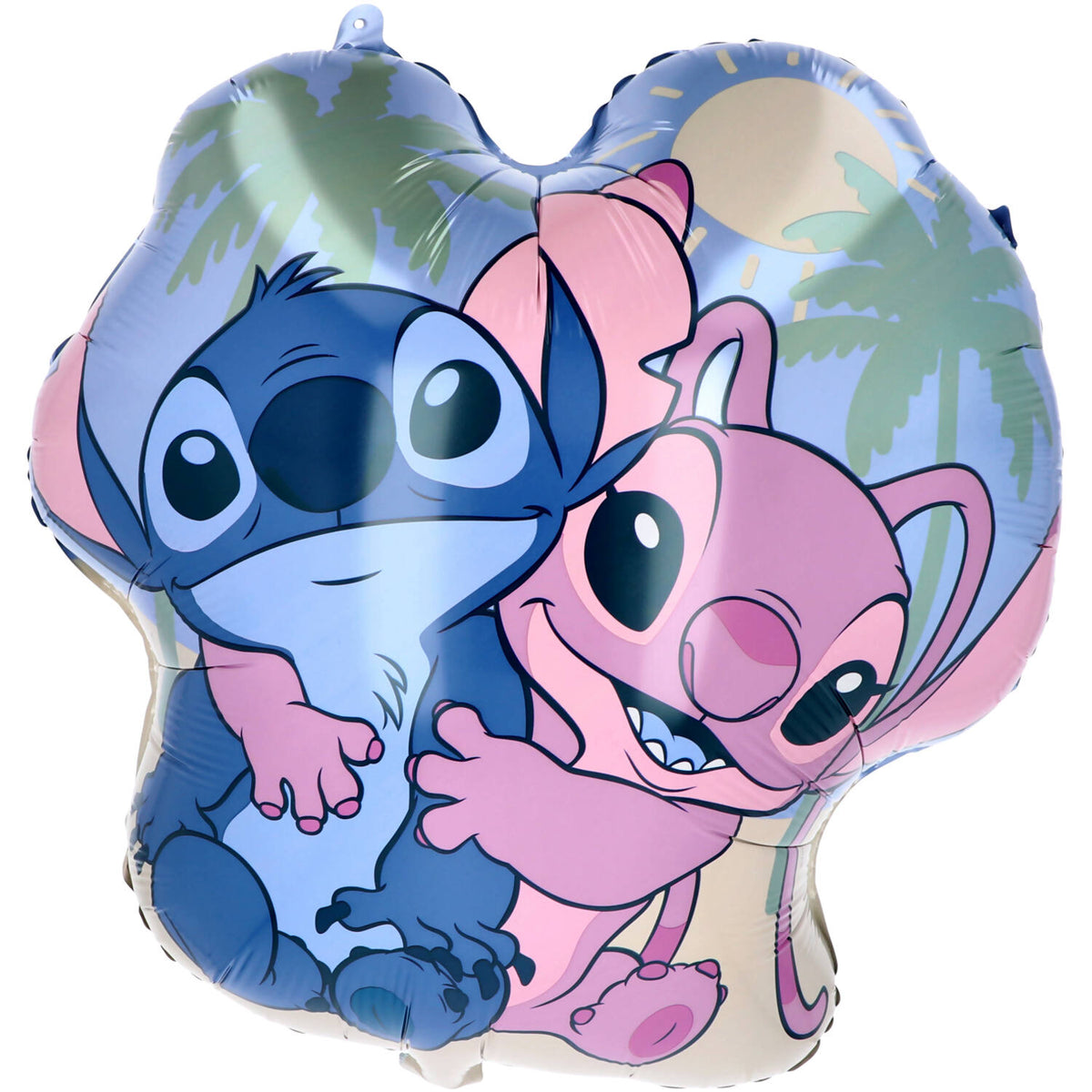 Ballon Alu forme Stitch & Angel