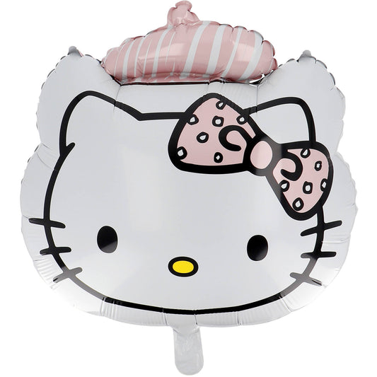 Ballon alu tête Hello Kitty (45 x 46cm)