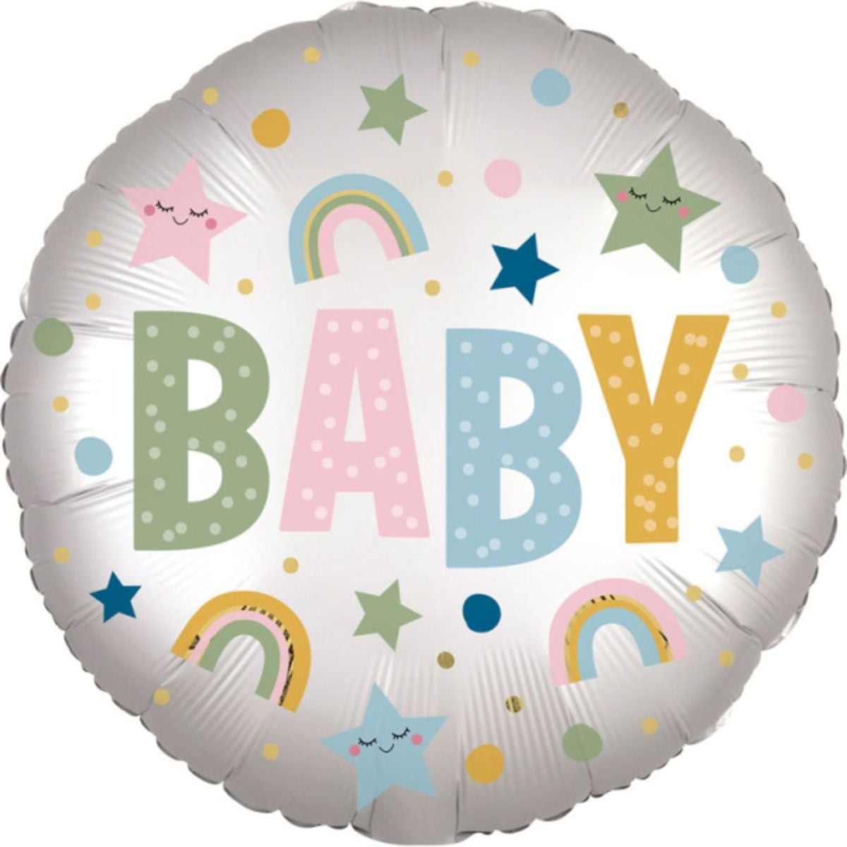 Ballon Alu - Baby étoiles