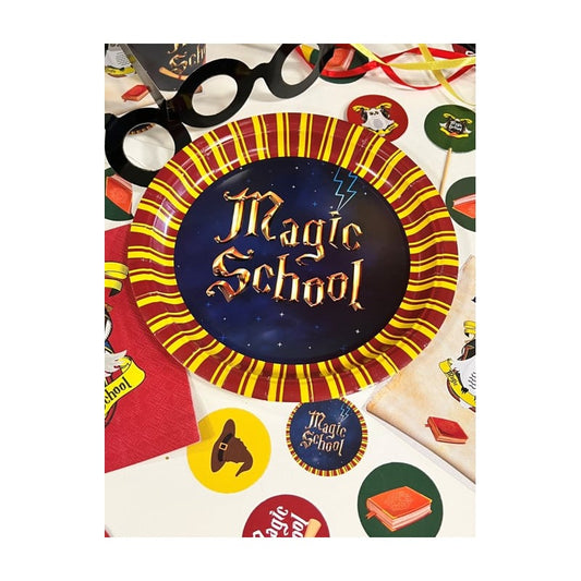 Assiettes Magic school (8pcs)