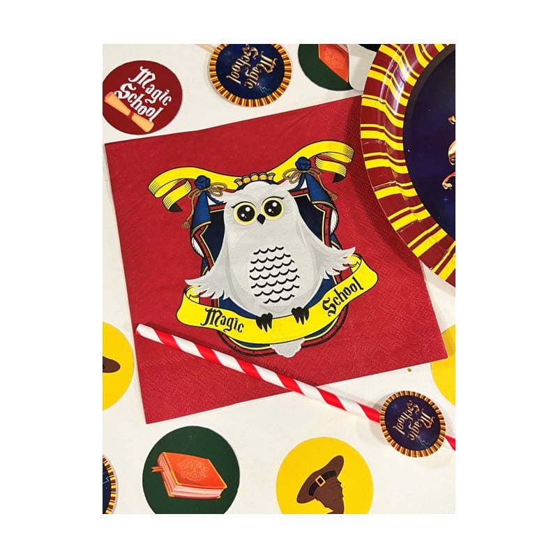 Serviettes Magic school (16pcs)