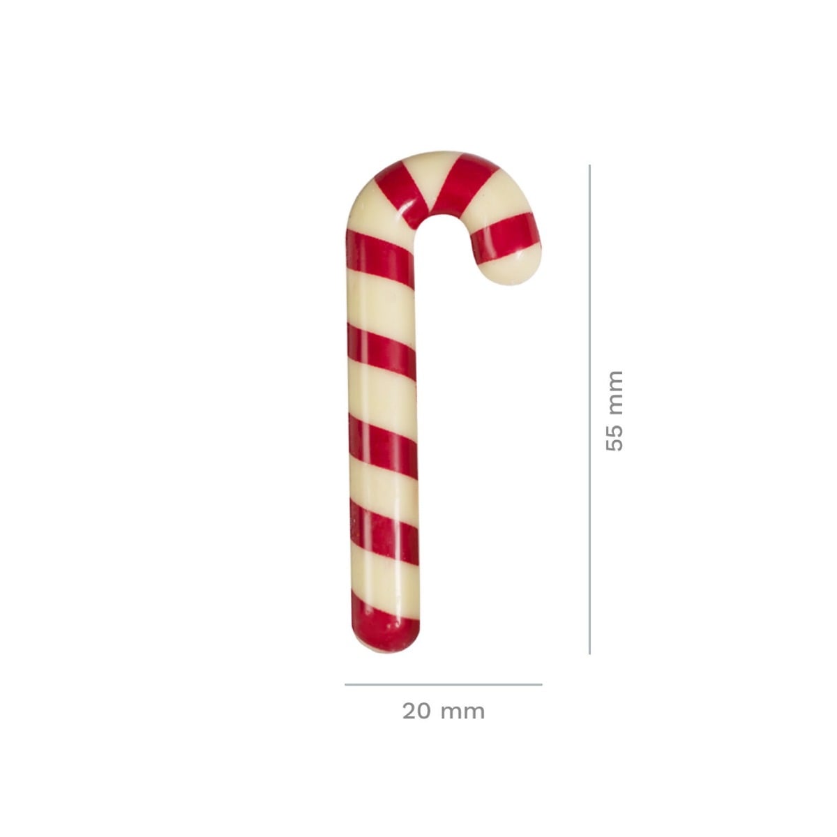 Décoration chocolat - Canne à sucre (4pcs
