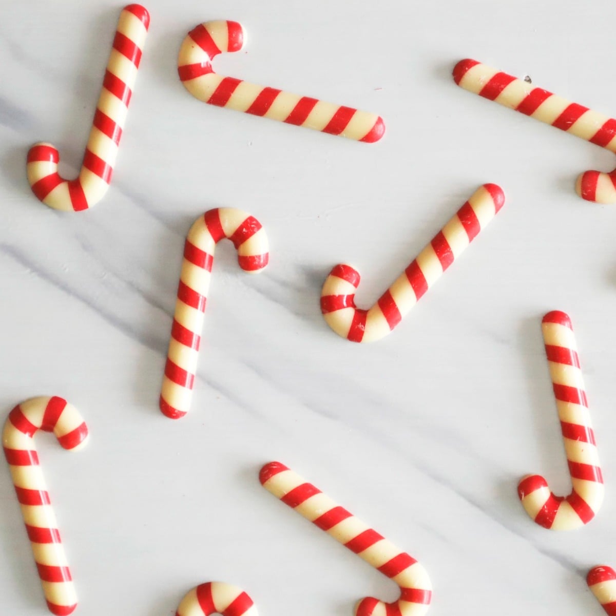 Décoration chocolat - Canne à sucre (4pcs