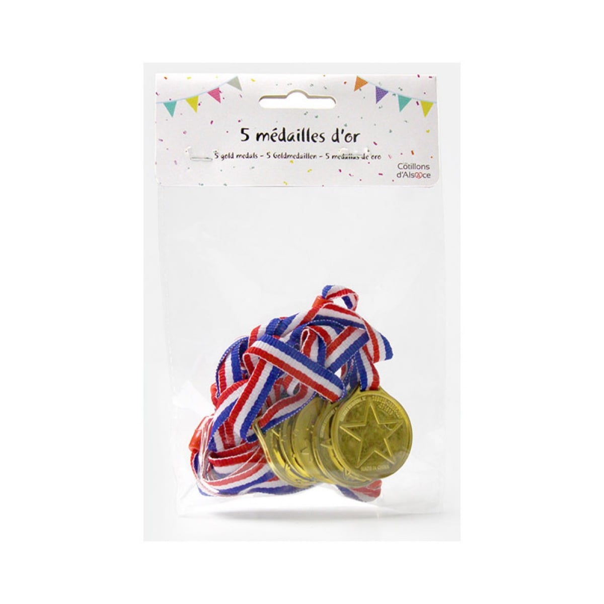 Médailles d'Or (5pcs)