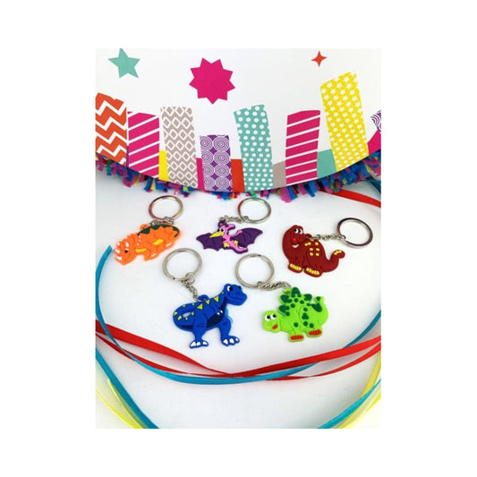 Porte-clefs - Dinosaures (5pcs)