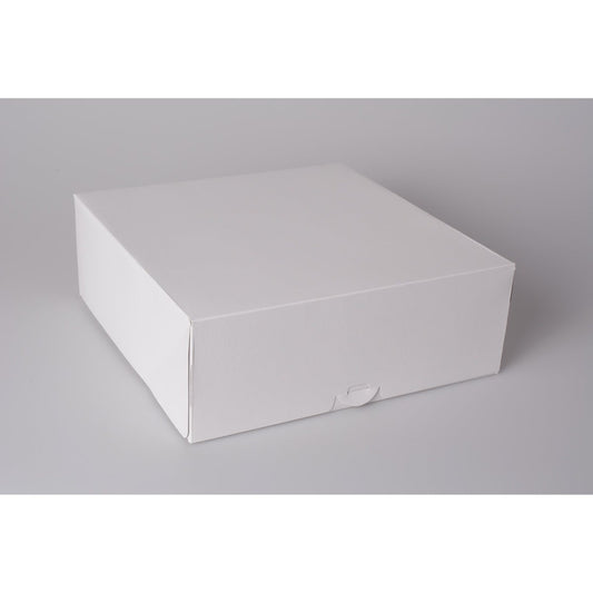 Boîte neutre pour tourte L 26 x L 26 x H 10 cm