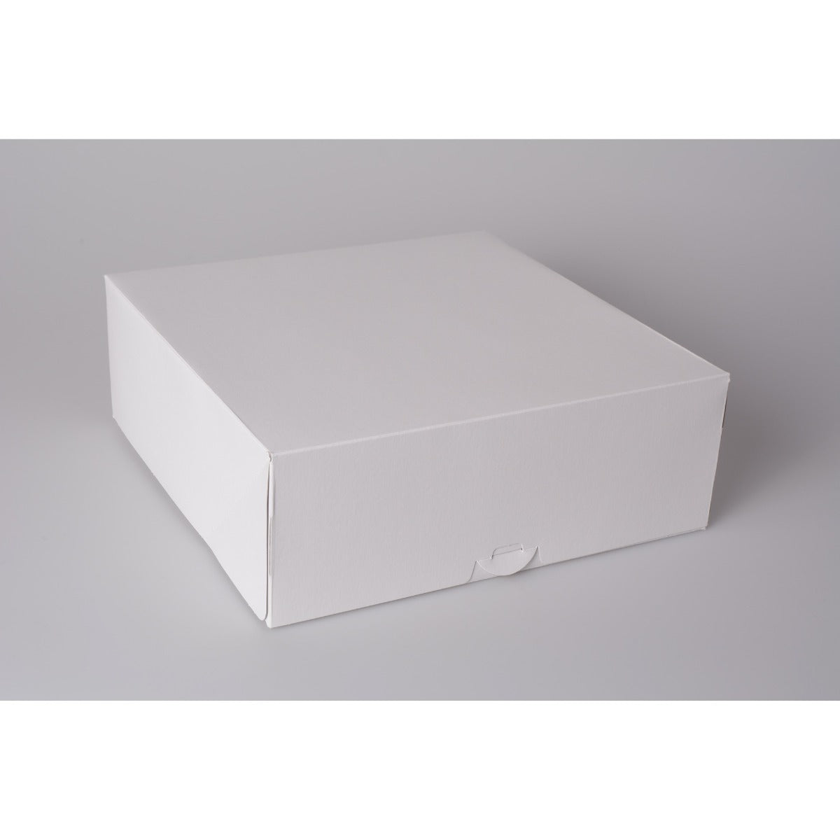 Boîte neutre pour tourte L 22 x L 22 x H 10 cm