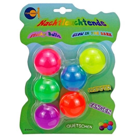 Balles luminescentes (6pcs)