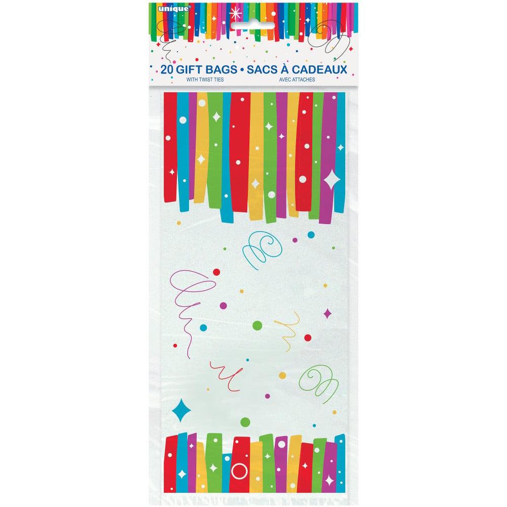 Sachets en Cellophane Multicouleur (20pcs)