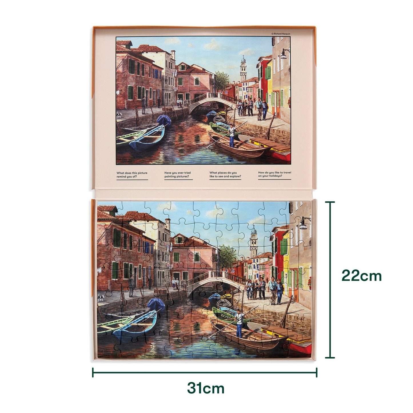 Puzzle 63 pièces - Burano Island