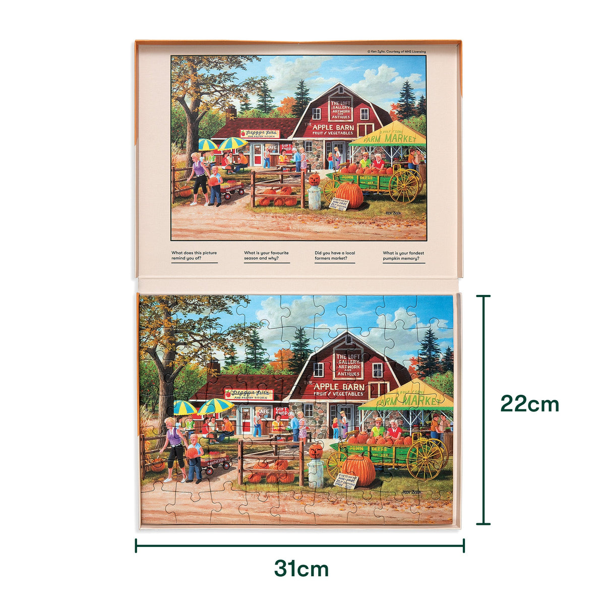 63-Piece Puzzle - Farmers Market