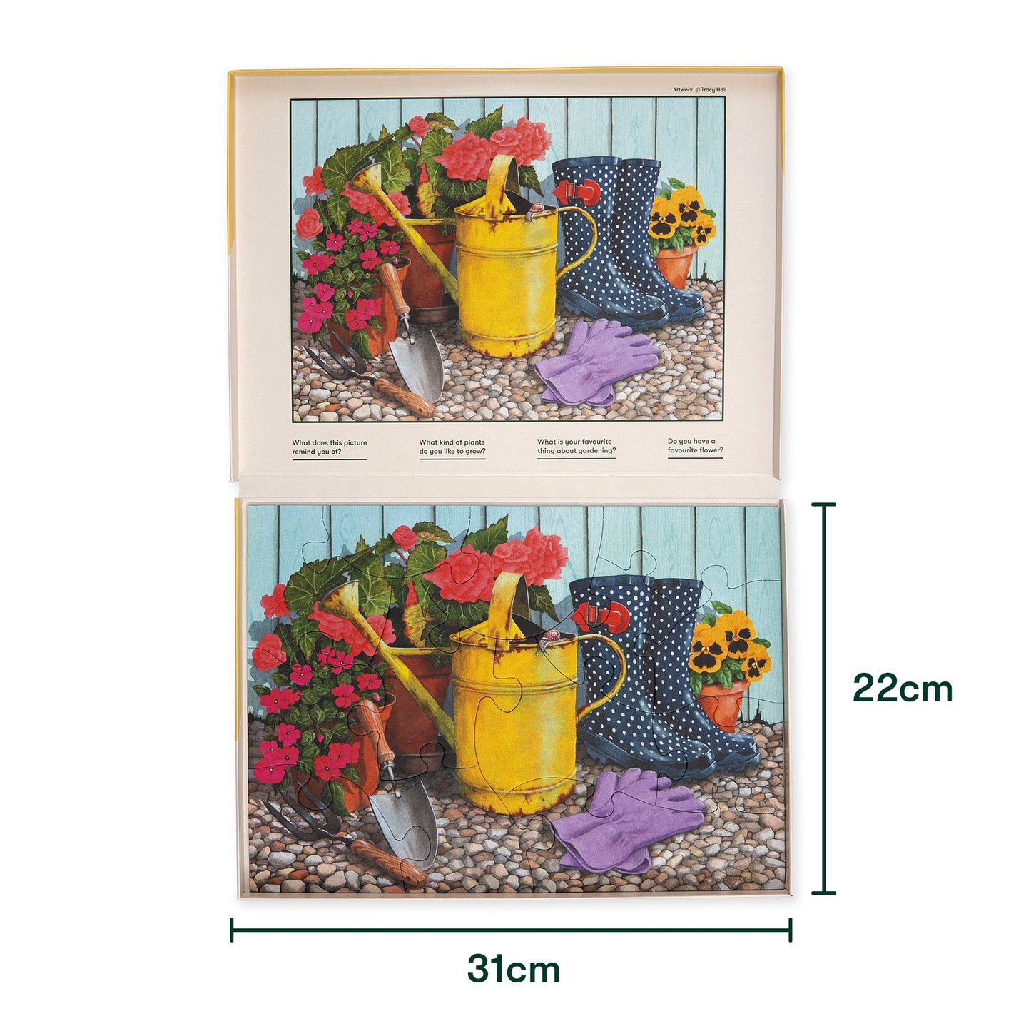 Puzzle 13 pièces - l'amour des Blumen