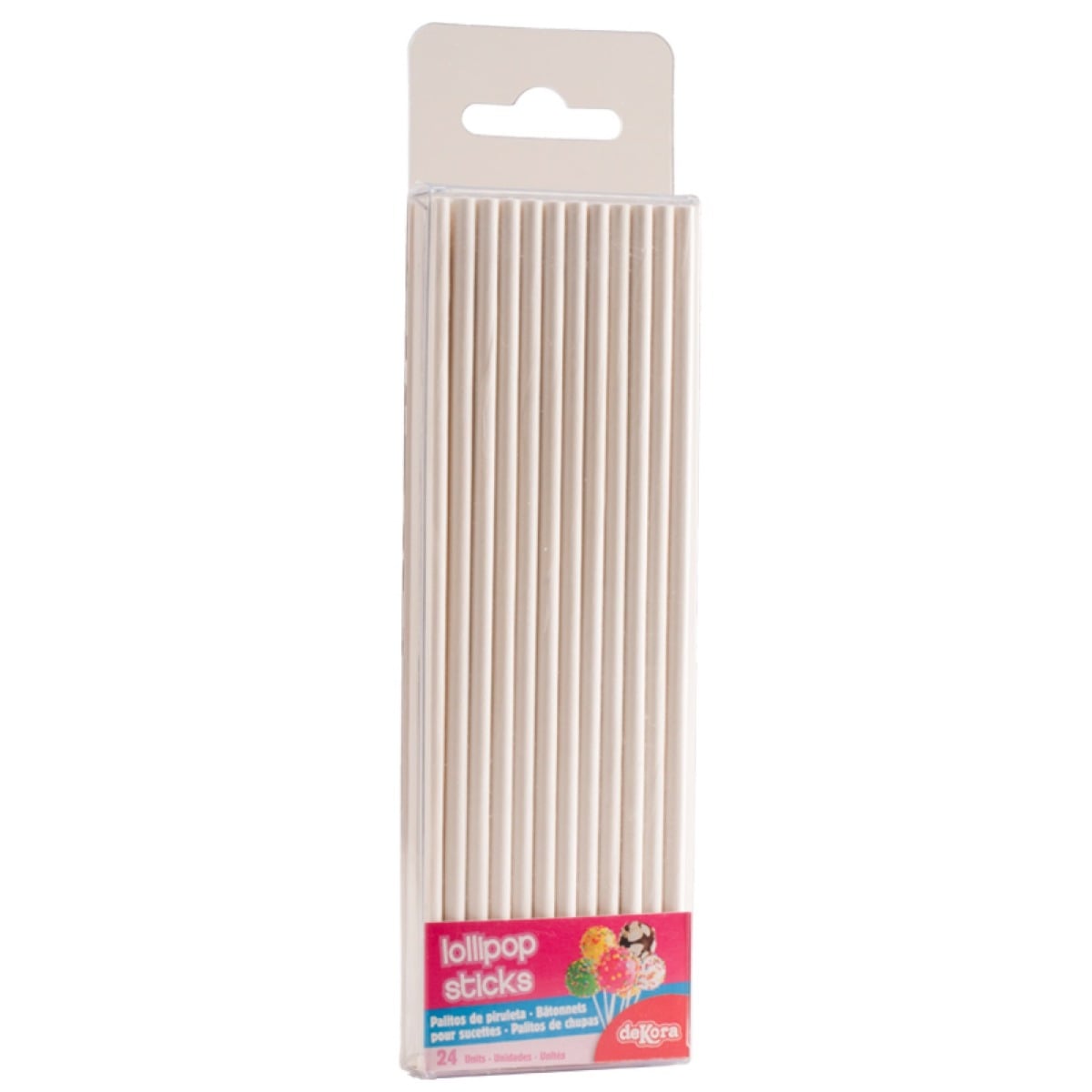 Bâtonnets à cake pops - 15cm (24pcs)