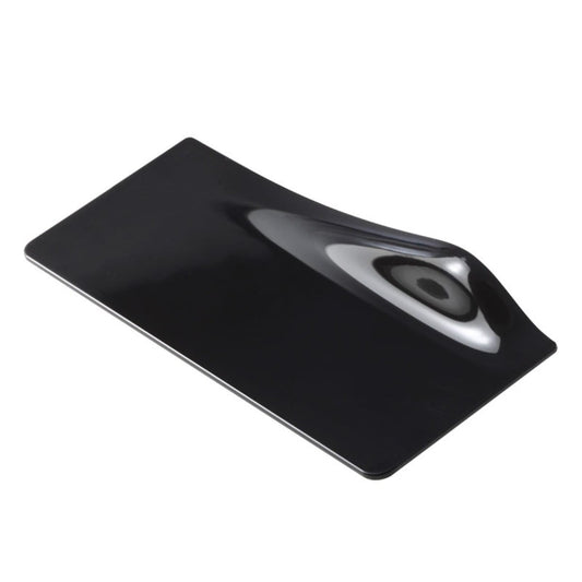 Support en plastique - Rectangle noir