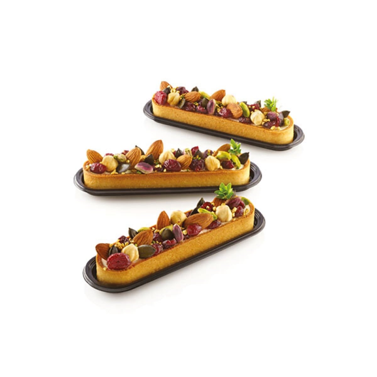 Cercles à tarte ovale (6pcs)