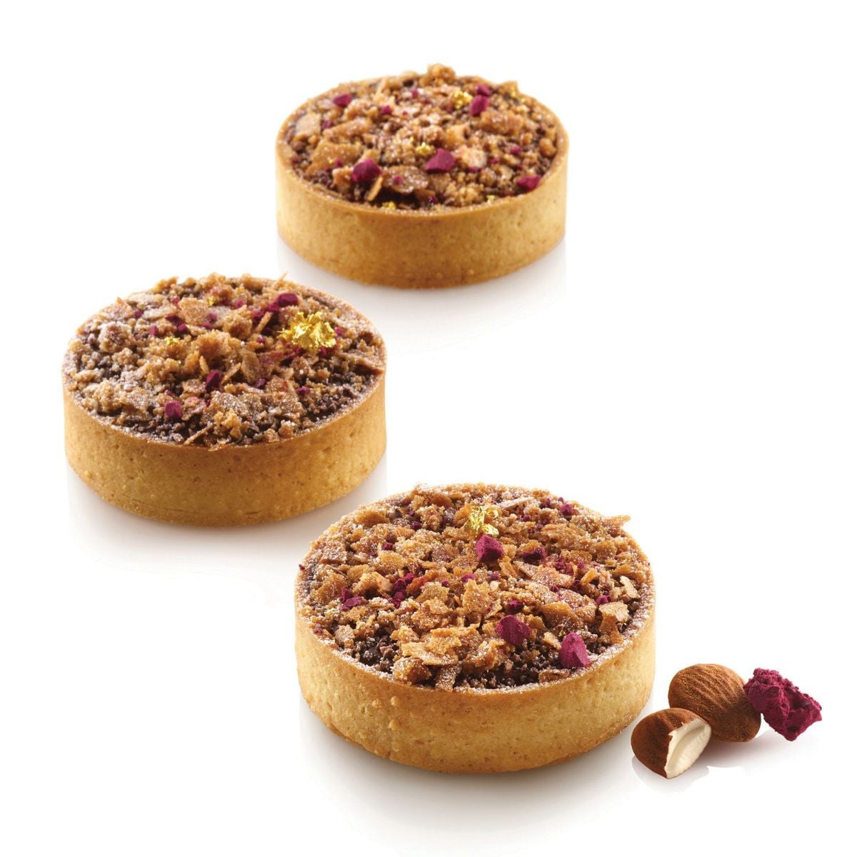 Cercles à tarte perforés - 7 cm (8pcs)