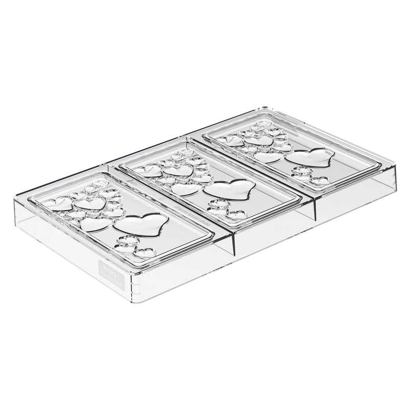 Silikomart Moule à tablettes Tesoro T en Tritan (3 empreintes)