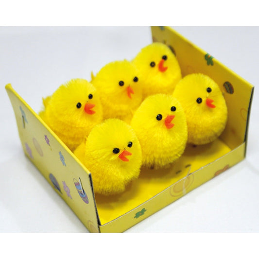 Lot de 6 poussins de table