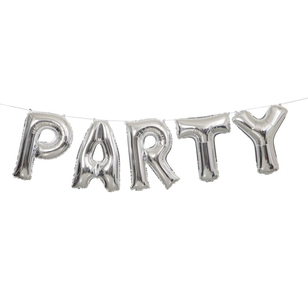 Ballons PARTY Argenté