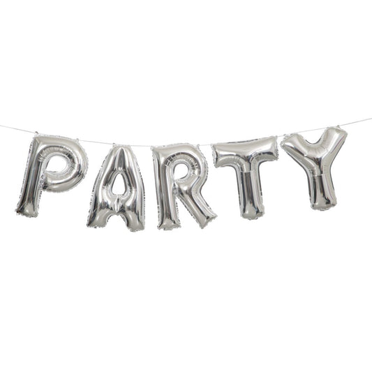 Ballons PARTY Argenté