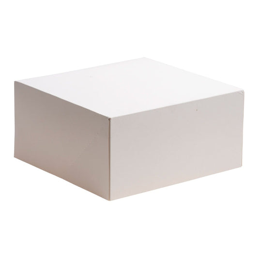 Boîte à gâteau Blanche 23x23x13