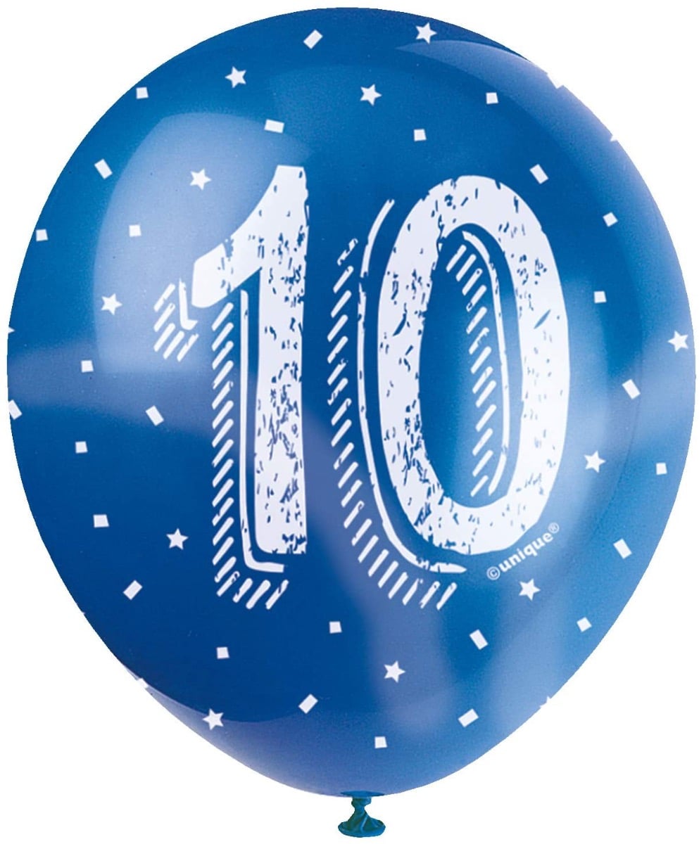 Ballons Age Assortis 30cm (5pcs)