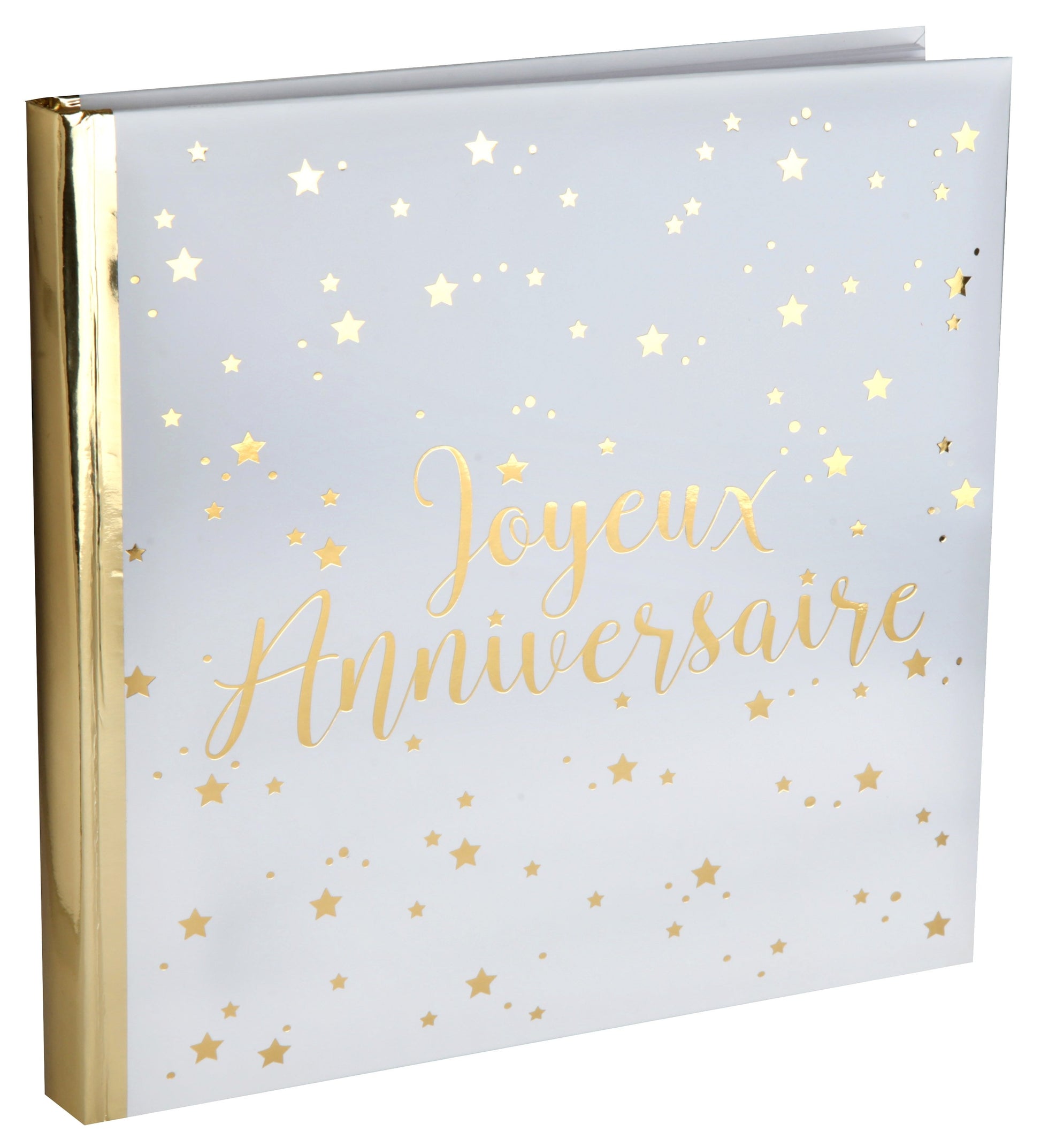 Livre d'Or "Joyeux Anniversaire" Blanc