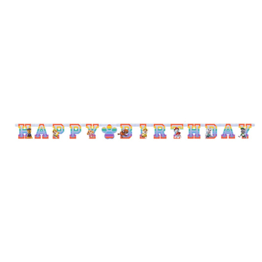 Guirlande Happy Birthday - Pat'Patrouille (1m80)