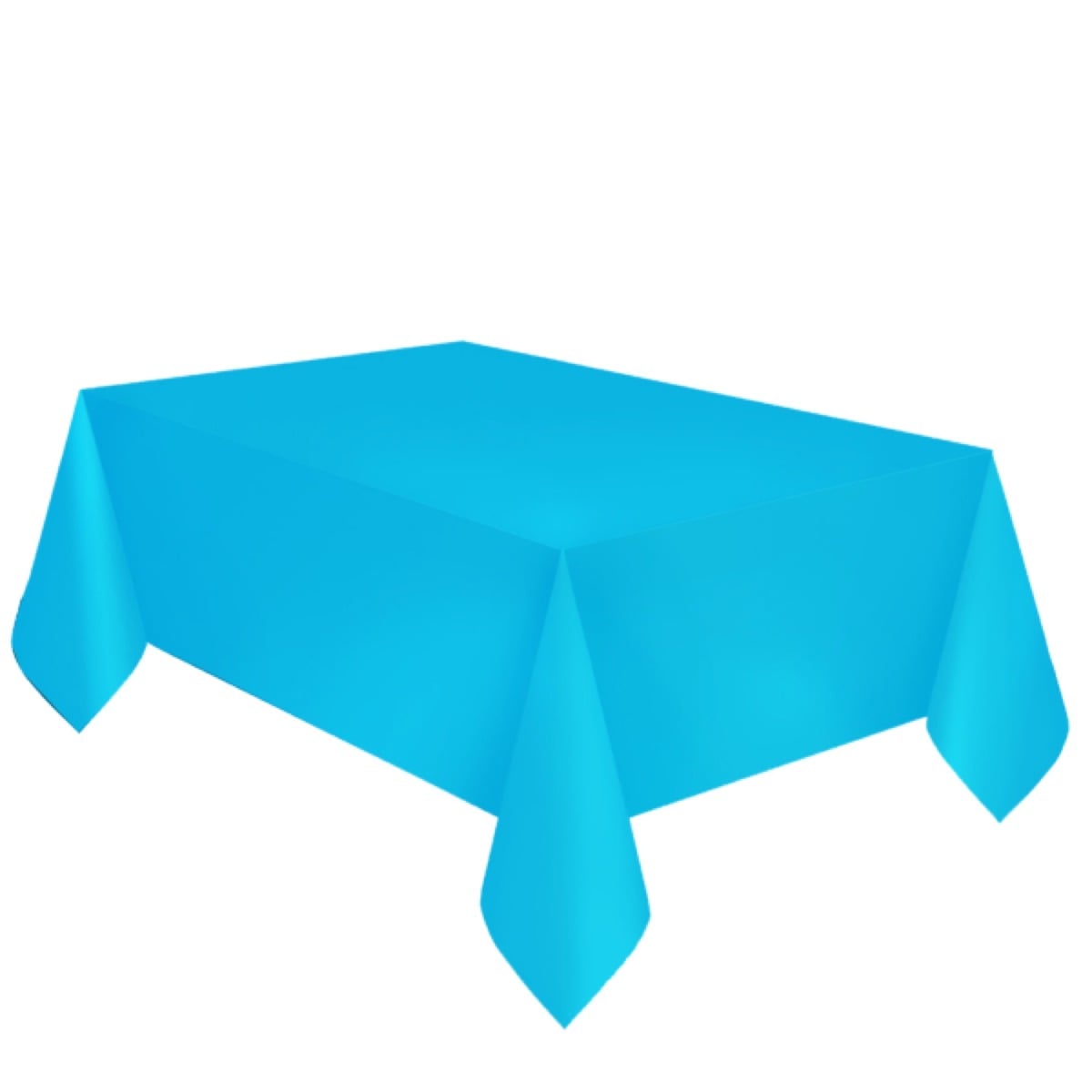 Nappe en Papier Bleu 137 x 274 cm